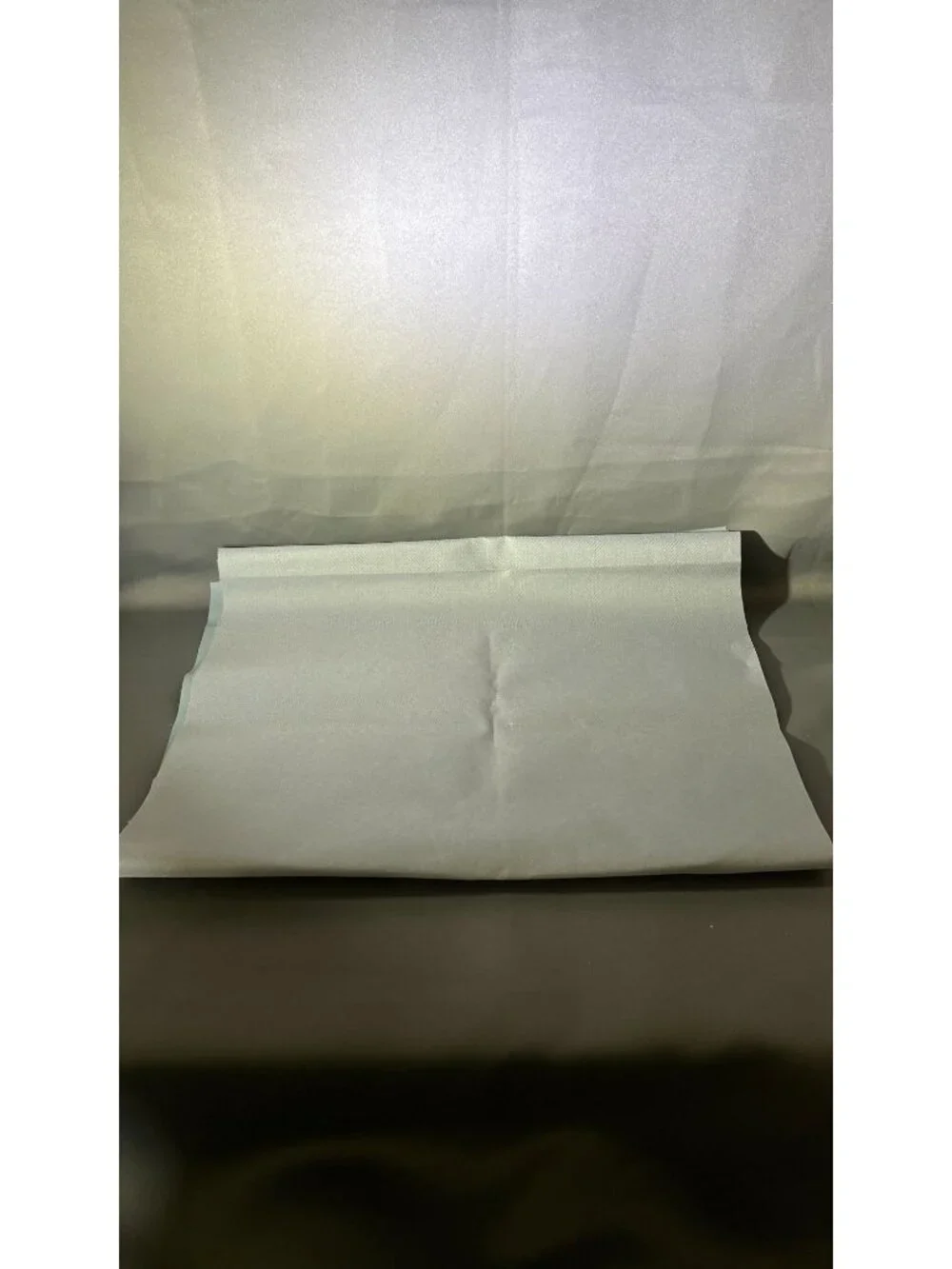 Silver Gray Fabric Roll Durable Material Lightweight & Smooth